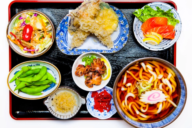 Japanese set meal