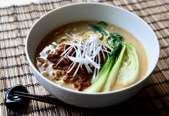 What is tantan ramen made of?