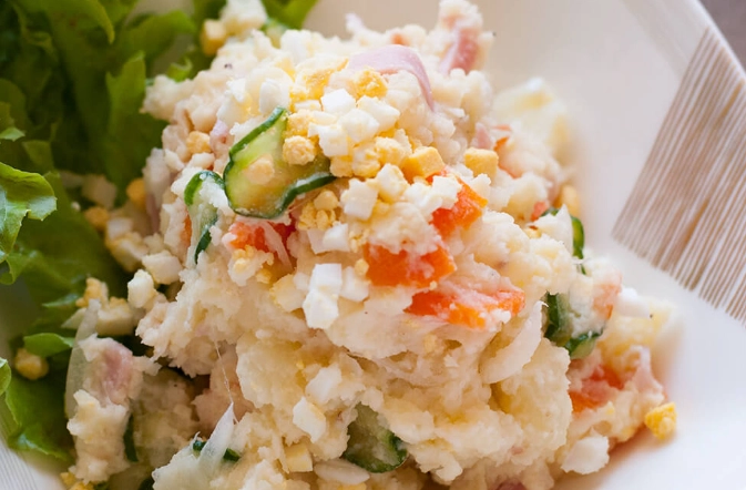 authentic Japanese potato salad