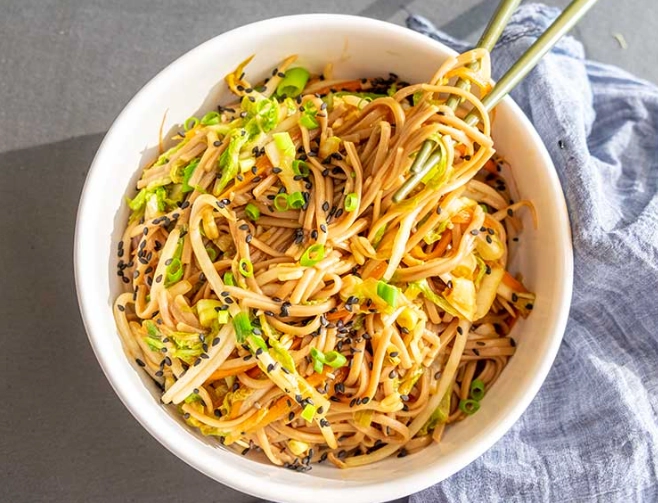 Gluten free buckwheat noodles recipe