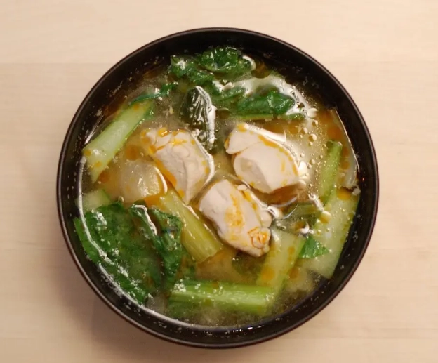 how to make chicken miso soup