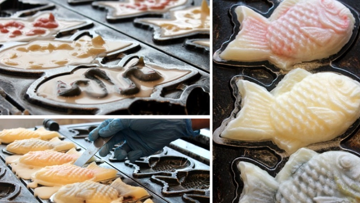 What are the fillings in the taiyaki?