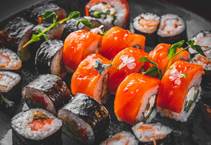What are those sushi rolls called?