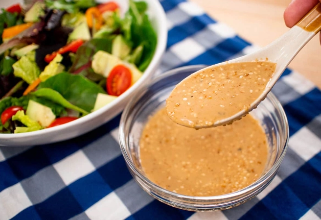 sesame sauce for salad
