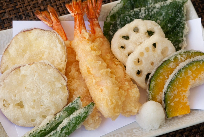 how to make tempura dough