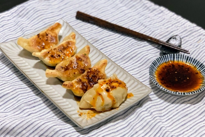 shrimp gyoza recipe