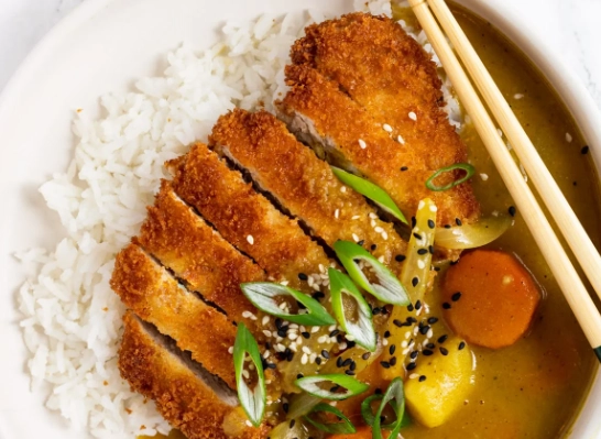Tonkatsu curry