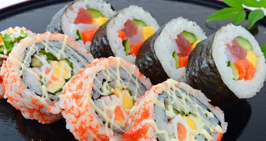 types of sushi rolls
