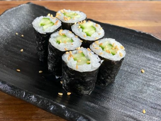 cucumber sushi roll cucumber sushi roll