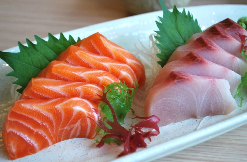 Yellowtail sashimi