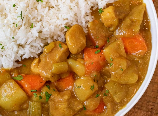 Japanese style curry with curry powder