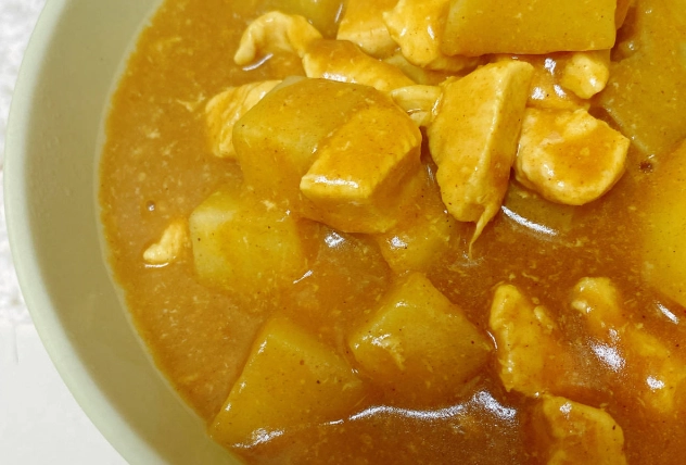 Japanese curry chicken