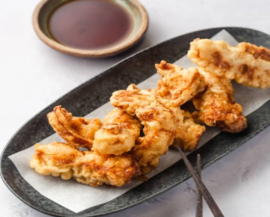Tempura and chicken