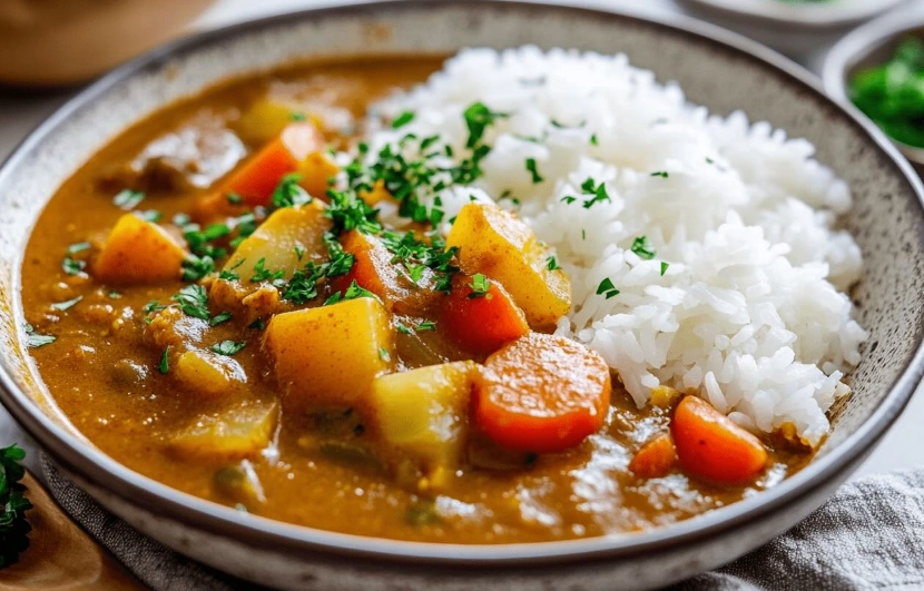 Japanese curry without meat