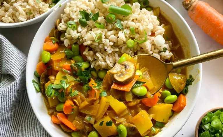 vegetarian Japanese curry