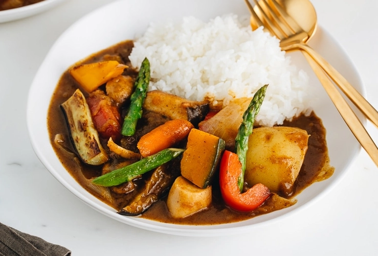 Japanese curry vegetarian