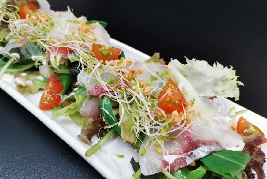 sashimi salad recipe