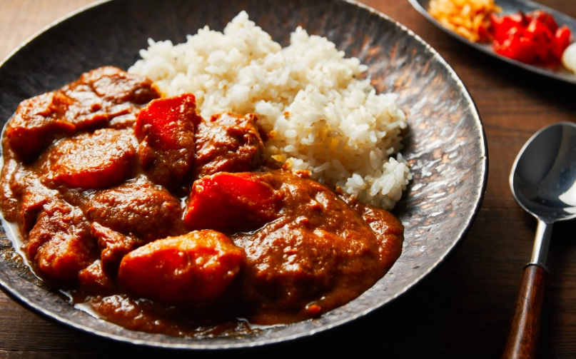 Japanese curry unique features