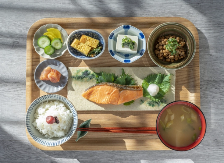 balanced Japanese diet