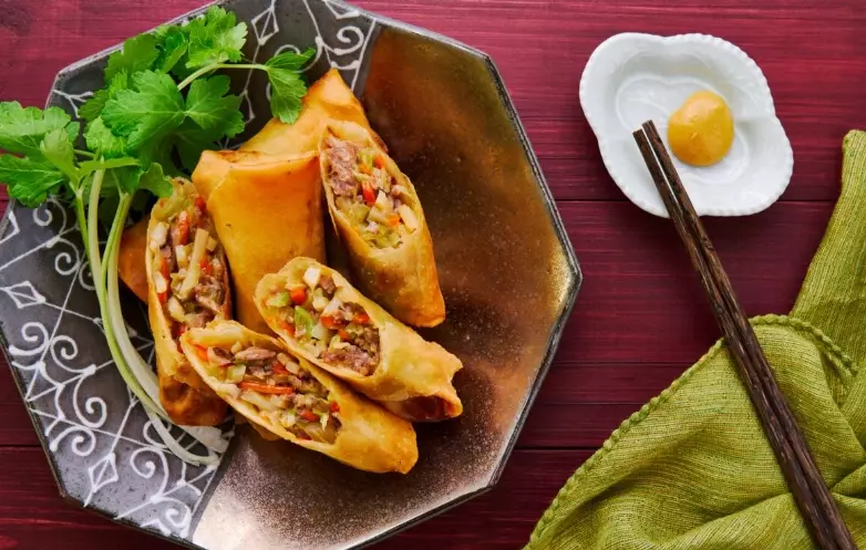 What is Harumaki made of?