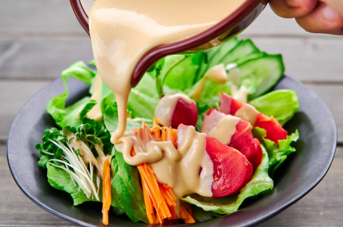 homemade sesame salad dressing