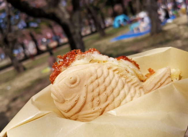 cheese taiyaki