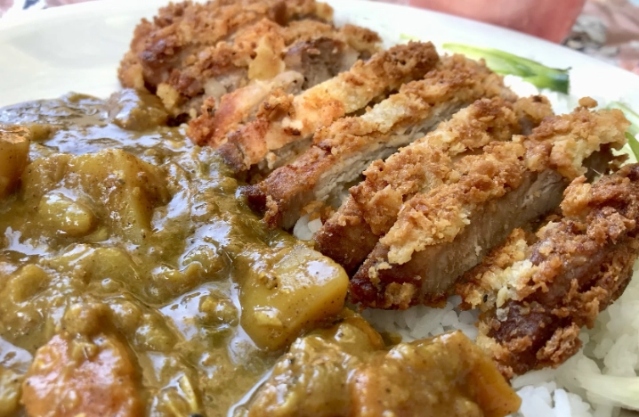Japanese pork cutlet curry Japanese pork cutlet curry