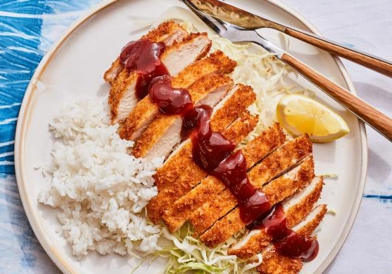 crispy chicken tonkatsu