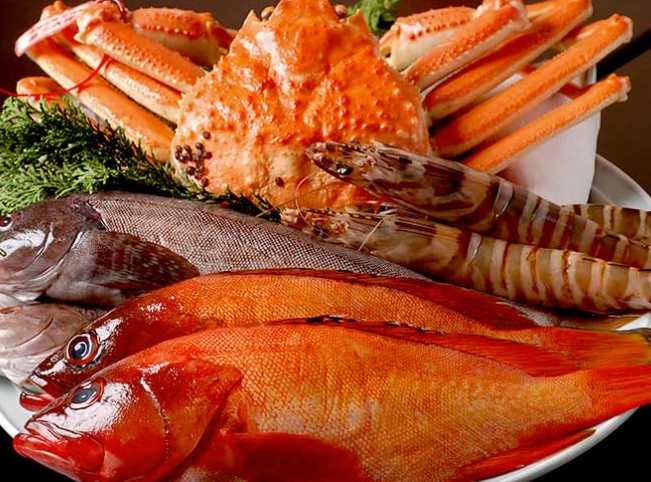 how to eat Japanese seafood