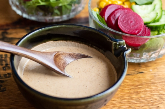 how to make sesame dressing