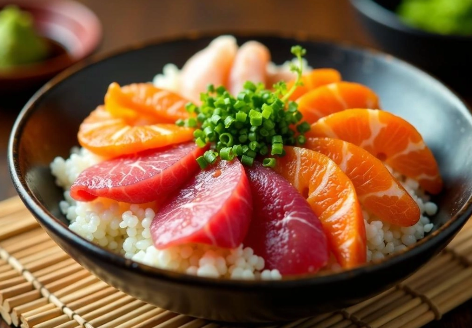 how to eat kaisendon