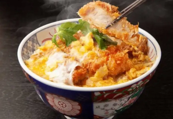 Japanese pork cutlet bowl Japanese pork cutlet bowl