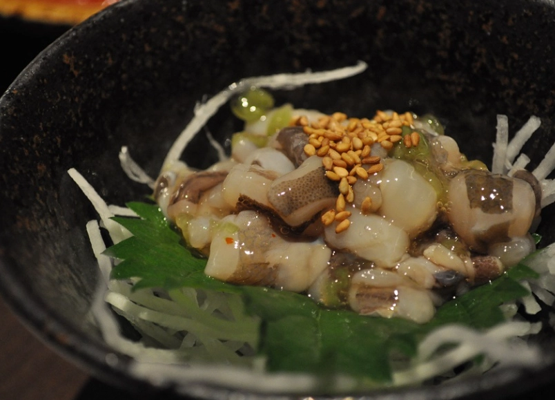 how to eat tako wasabi