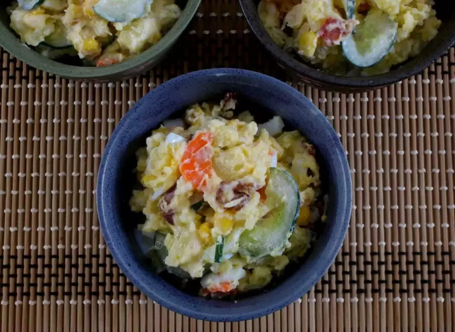 Japanese potato salad storage