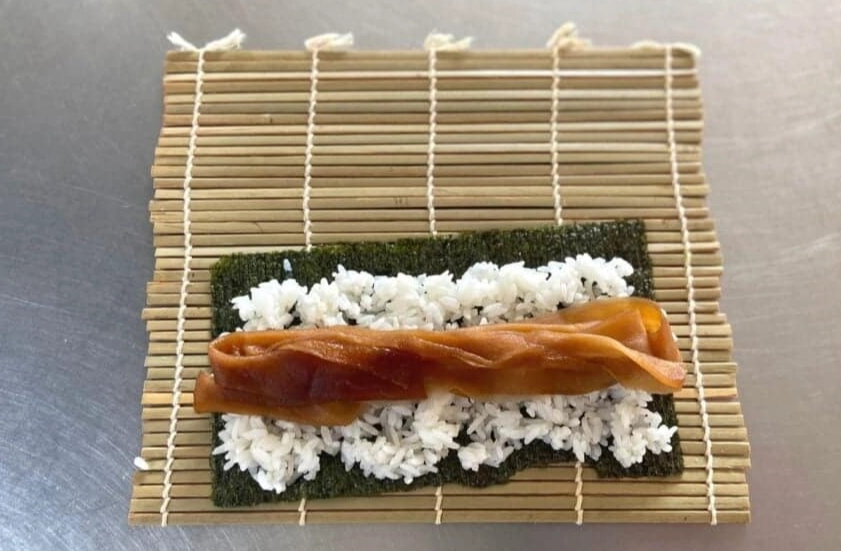 Japanese rolled sushi Japanese rolled sushi